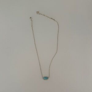 Kendra Scott Elisa Necklace Gold and Blue